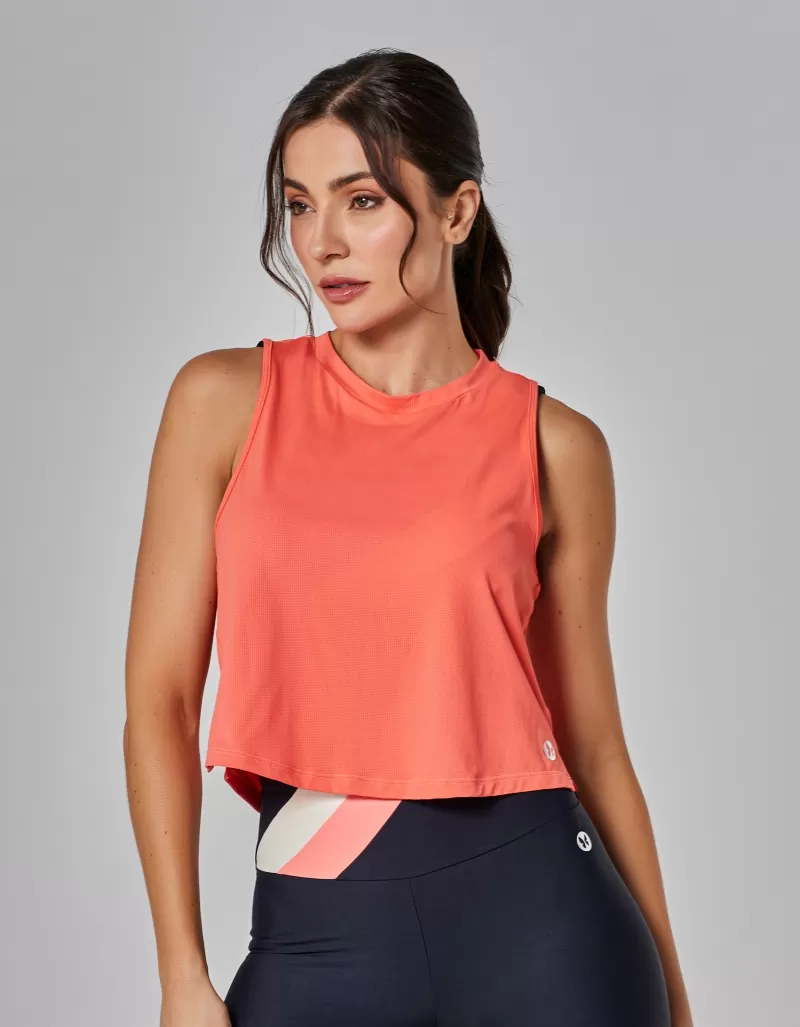 Vestem - Regata Dry Fit Air Laranja Camelia - REG800.I25.C0527