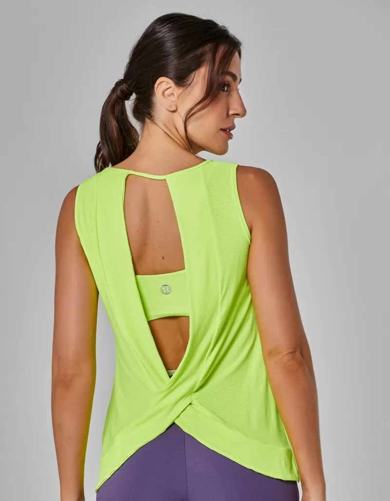 Vestem - Regata Dry Fit Spring Amarelo Neon - REG811.I25.C0009