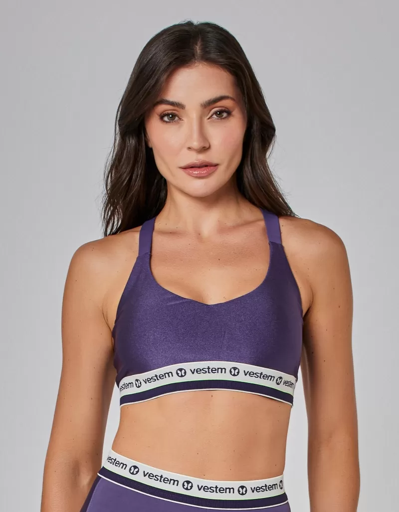 Vestem - Amethyst Bounce Medium Support Top - TOP1113.I25.C0515