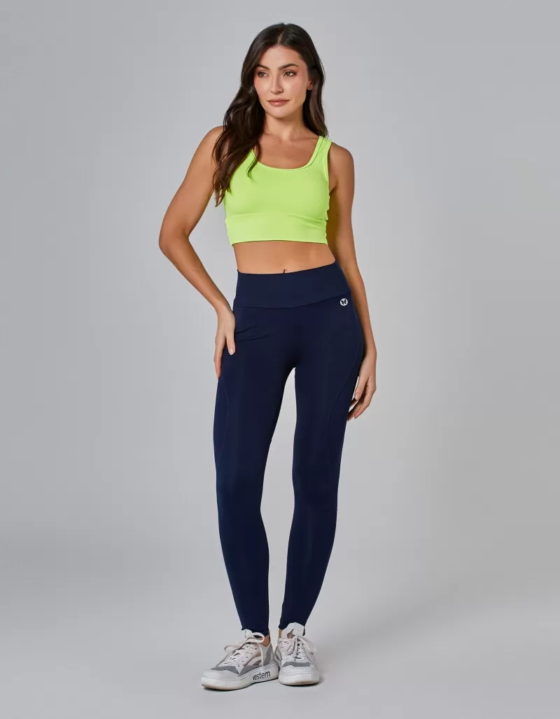 Vestem - Sports bra Cropped Margot Neon Yellow - TOP1034.ESS.C0009