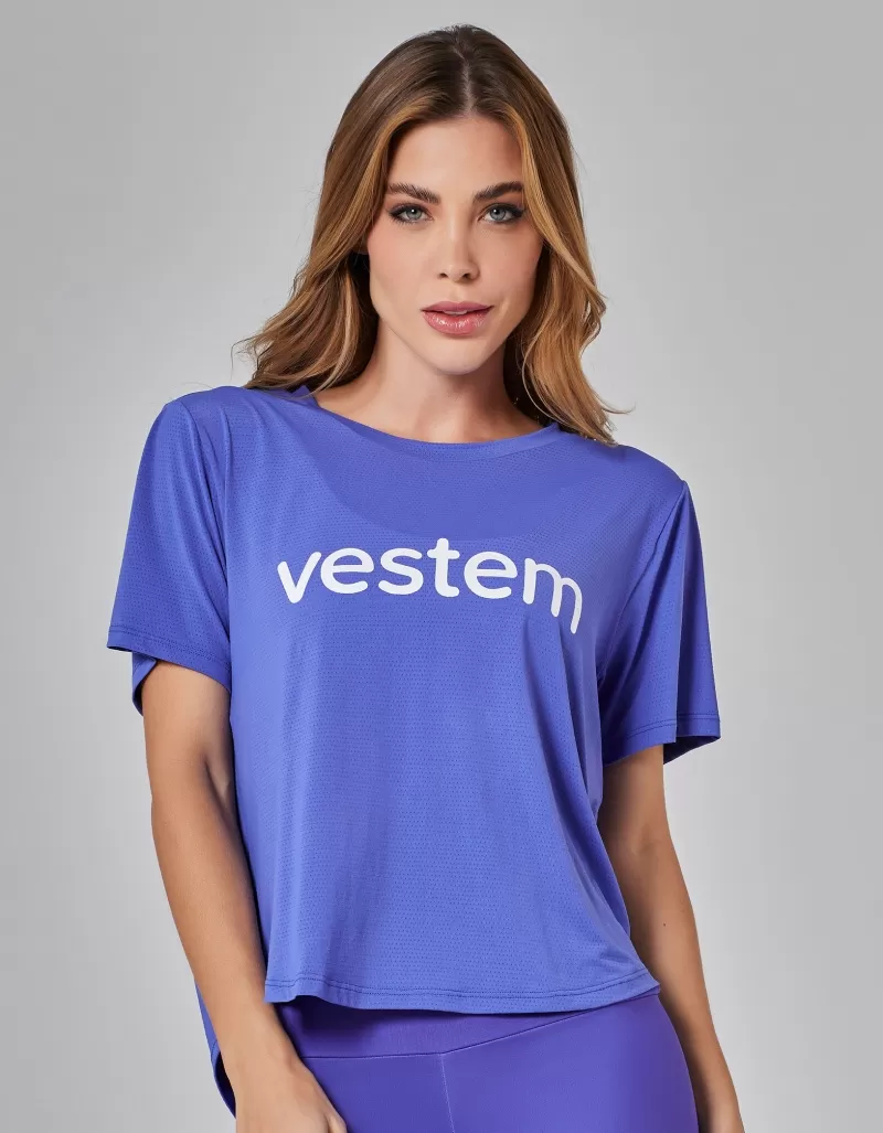 Vestem - Short Sleeve Dry Fit Ambassador Shirt Purple Hydrangea - BMC772.ESS.C0538