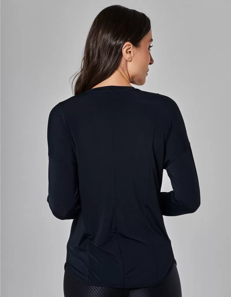 Vestem - Blusa Manga Longa Dry Fit Life Preto - BML474.I25.C0002