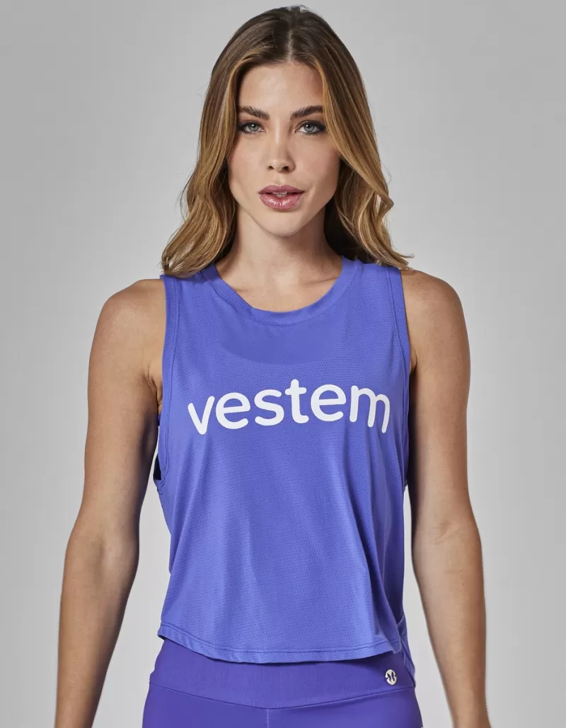 Vestem - Dry Fit Ambassador Tank Shirt Purple Hydrangea - REG791.ESS.C0538