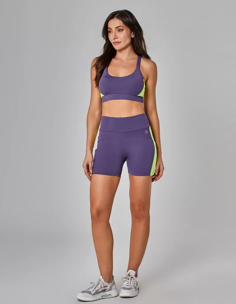 Vestem - Amethyst Rhythm Bicolor Shorts - SH681.I25.C0515