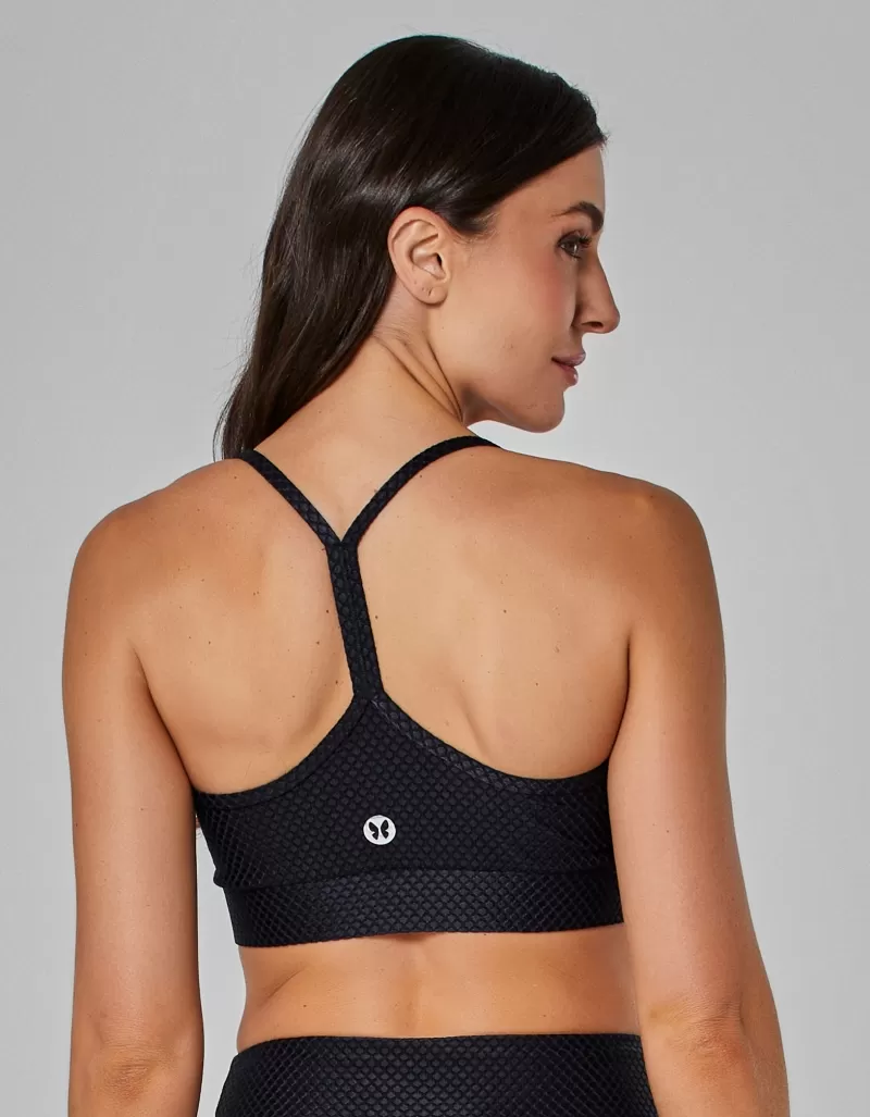 Vestem - Top Média Sustentação Life Preto - TOP1089.I25.C0002