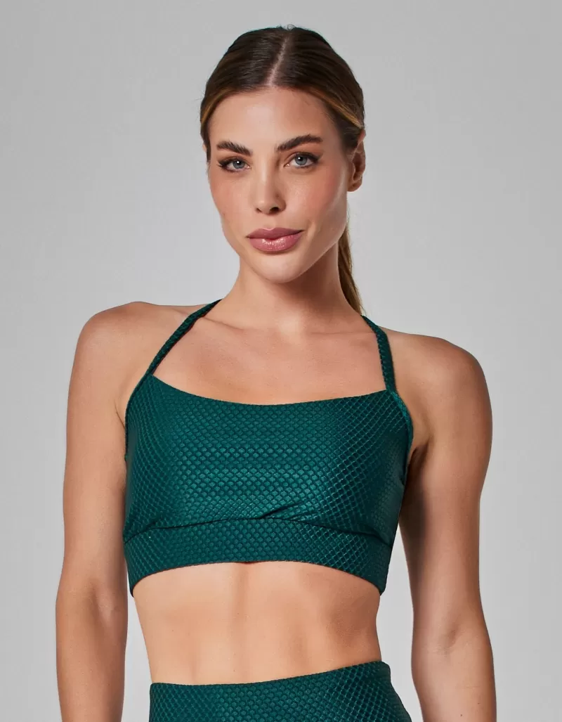 Vestem - Top Média Sustentação Life Verde Eden - TOP1089.I25.C0512