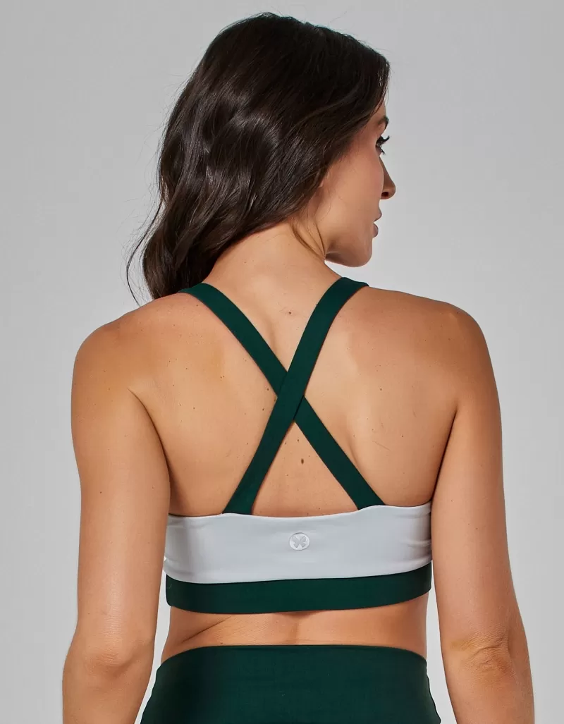 Vestem - Top Alta Sustentação Ritmo Verde Eden - TOP1118.I25.C0512