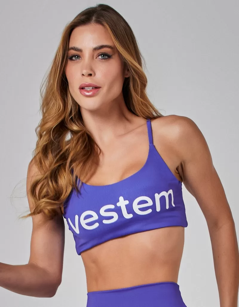 Vestem - Top Média Sustentação Embaixadoras Roxo Energy - TOP1154.ESS.C0555