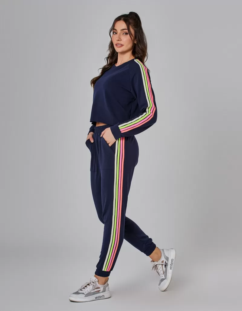 Vestem - Conjunto Moletom Aviator Marinho Escuridão - CJ65.I25.C0173