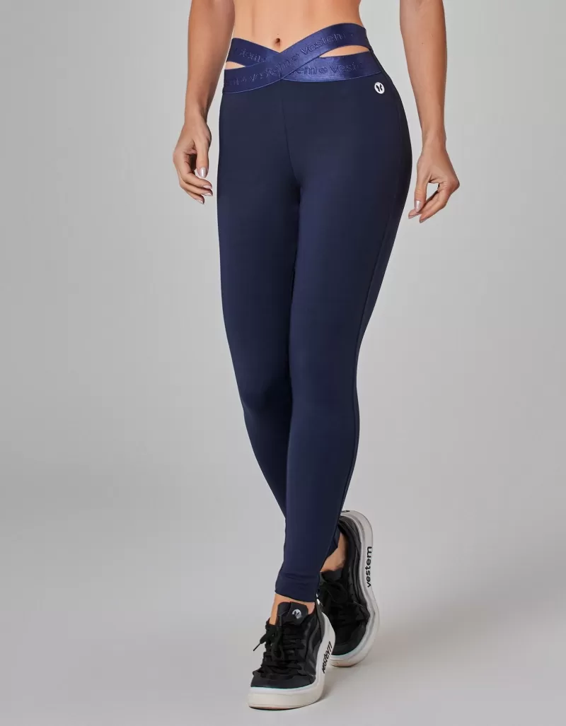Vestem - Legging legging Wrap-around waistband Core Navy Dark - FS1457.I25.C0173