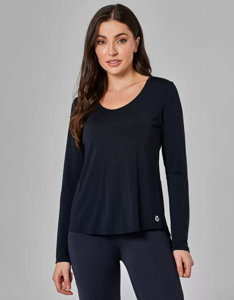 Vestem - Blusa Manga Longa Dry Fit Hype Preto - BML475.I25.C0002