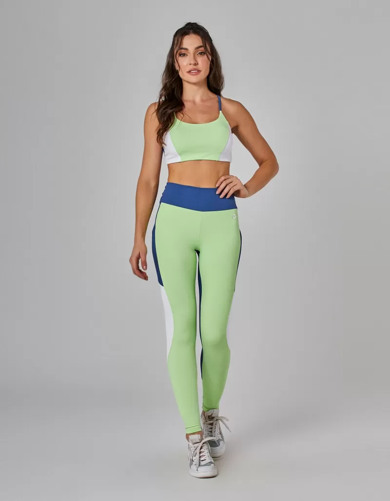 Vestem - Legging legging tricolor Trek blue jeans and mint - FS1477.I25.C0557