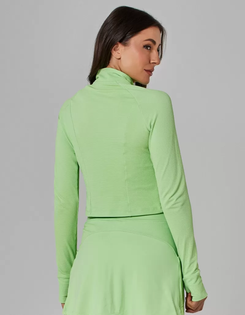 Vestem - Jaqueta Cropped Flow Verde Menta - JAC253.I25.C0280