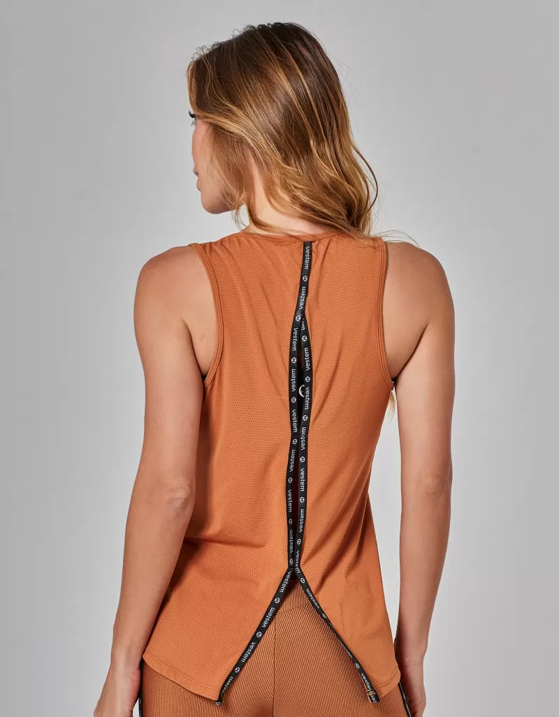 Vestem - Hype Dry Fit Tank Shirt Cognac Brown - REG812.I25.C0552