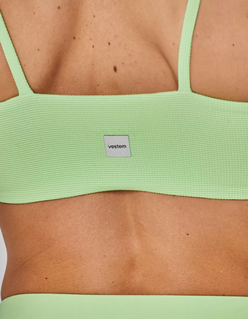 Vestem - Top Média Sustentação Flow Verde Menta - TOP1083.I25.C0280
