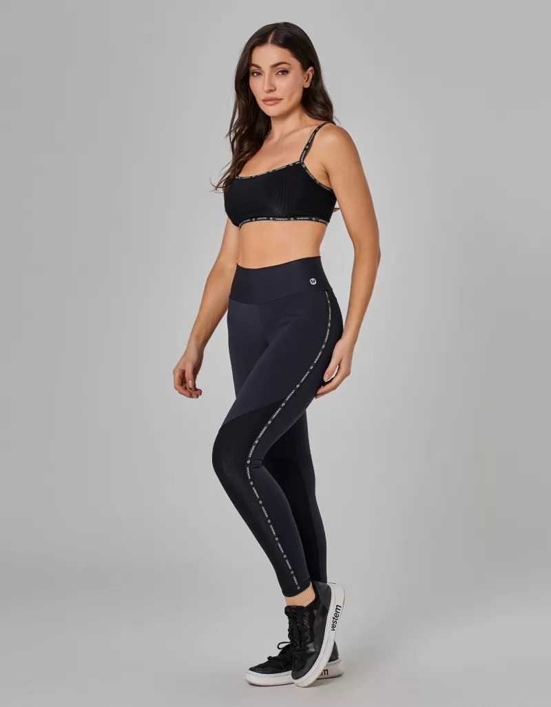 Vestem - Top Leve Sustentação Hype Preto - TOP1111.I25.C0002