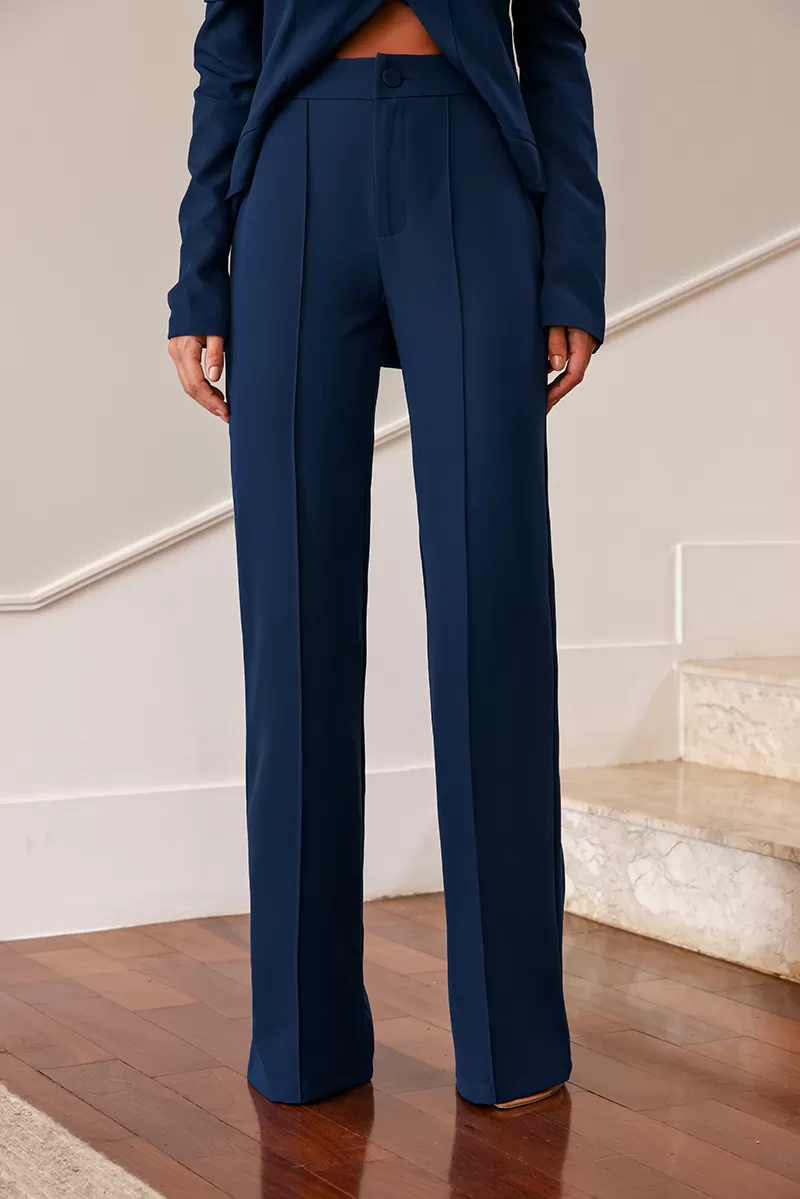 Dot Clothing - Conjunto Dot Clothing Mirela Alfaiataria Marinho - 2627MARINHO