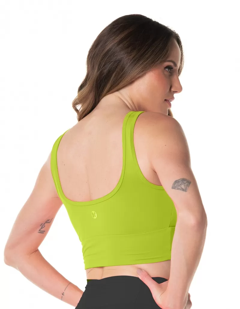 Vestem - Top Cropped Margot Verde Neon - TOP1034.ESS.C0041