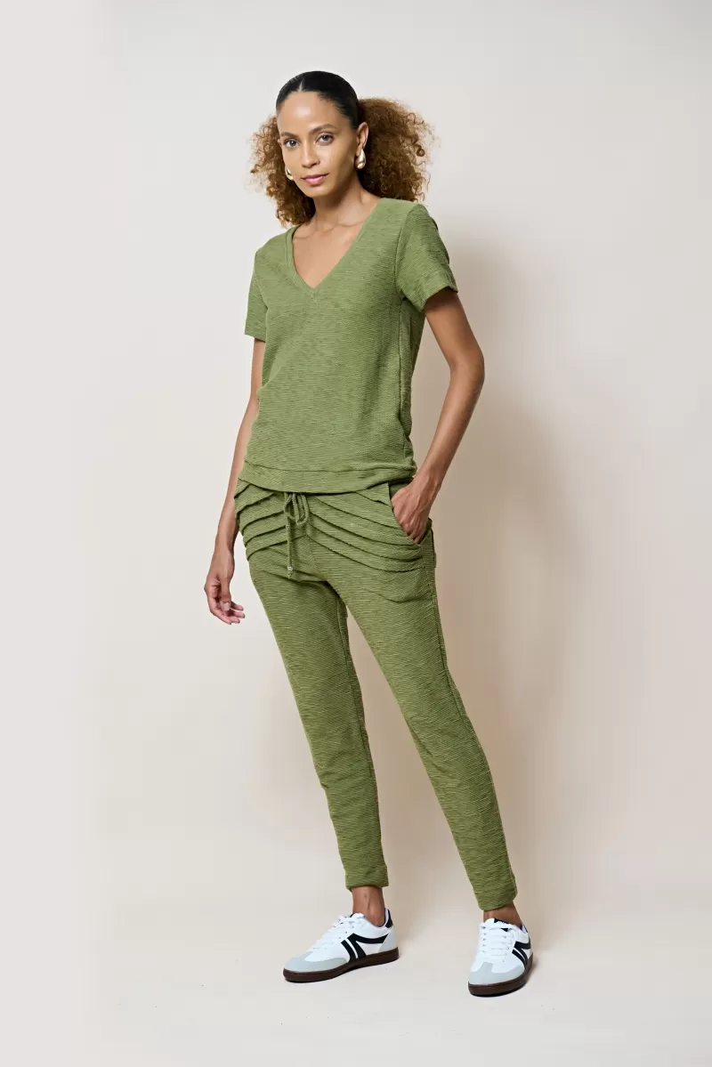 Hidrogênio - CAMISETA MANGA CURTA MOLETON VERDE MUSGO - 18455046