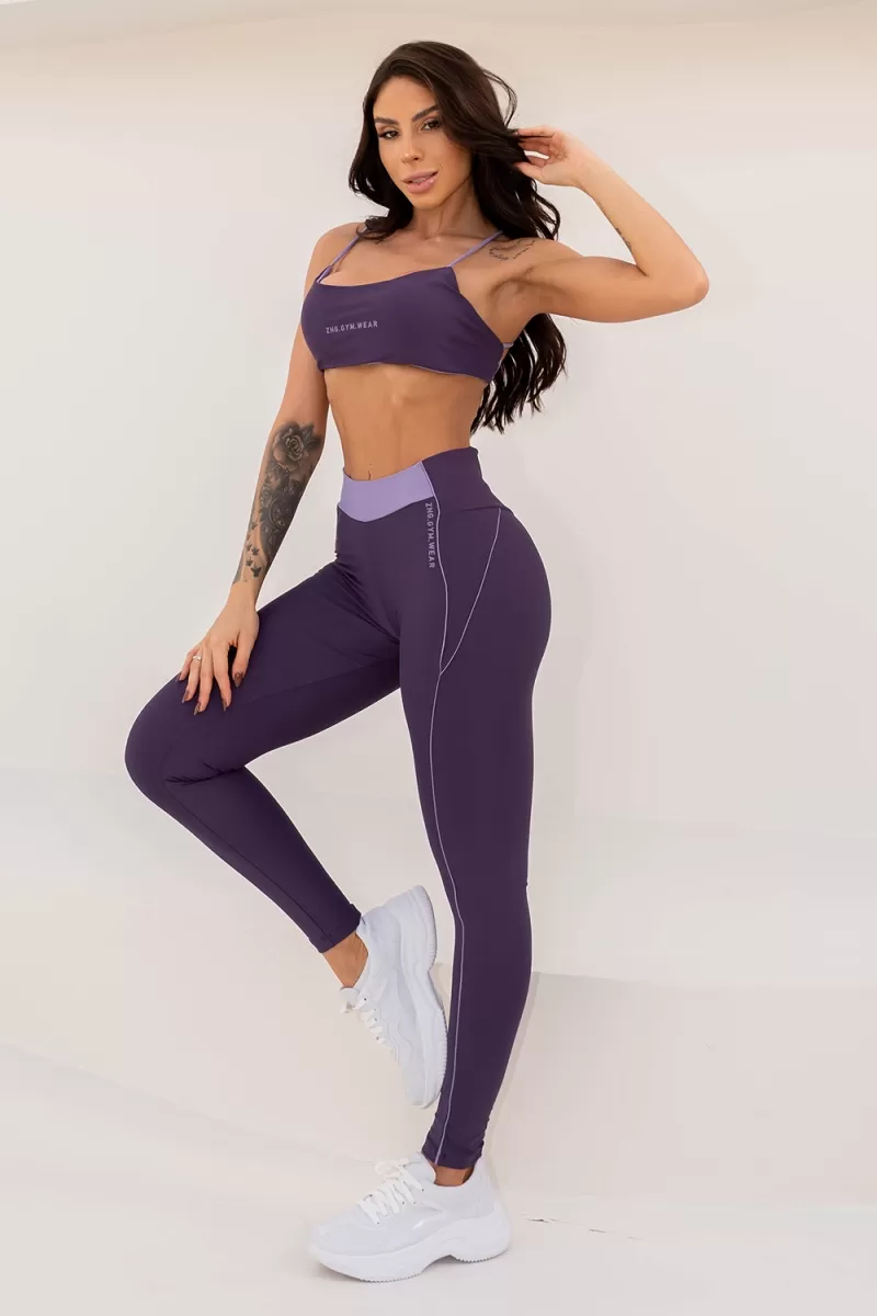 ZNG - AYLA PURPLE LEGGINGS - CIG812