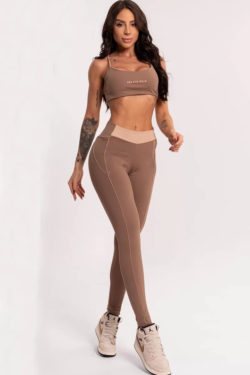 ZNG - AYLA MOCHA MOUSSE LEGGINGS - CIG813