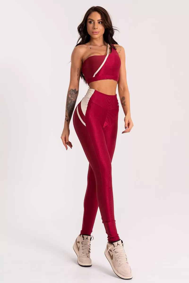 ZNG - VALENTINE CARMINE LEGGINGS - CIG821