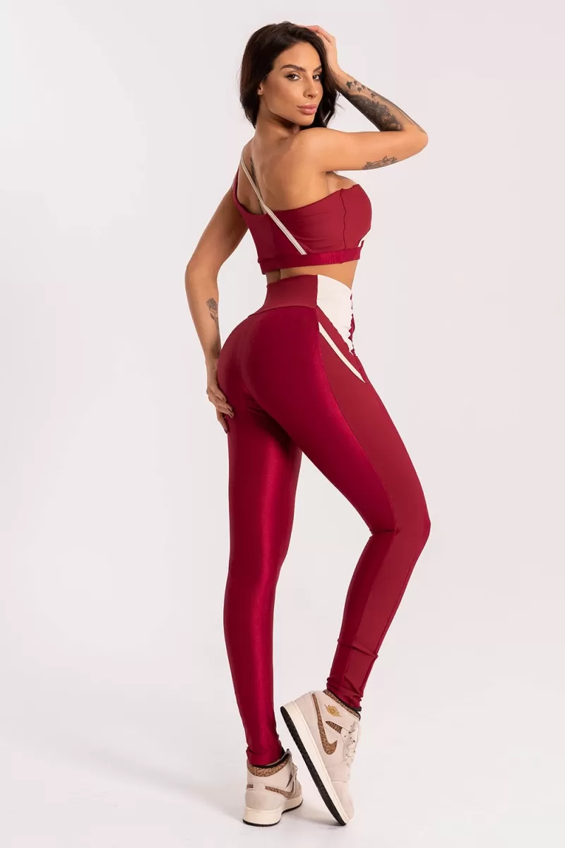 ZNG - VALENTINE CARMINE LEGGINGS - CIG821