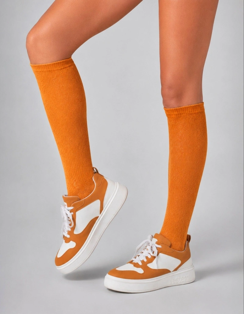 Vestem - Aerobic Socks Wear Neon Orange - MEI18.C0007