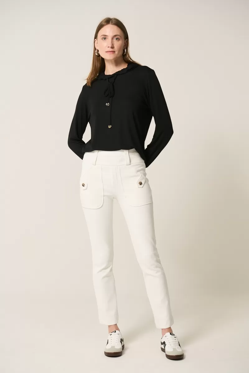 Hidrogênio - CALÇA PESCADOR MARILIA OFF WHITE - 20319018