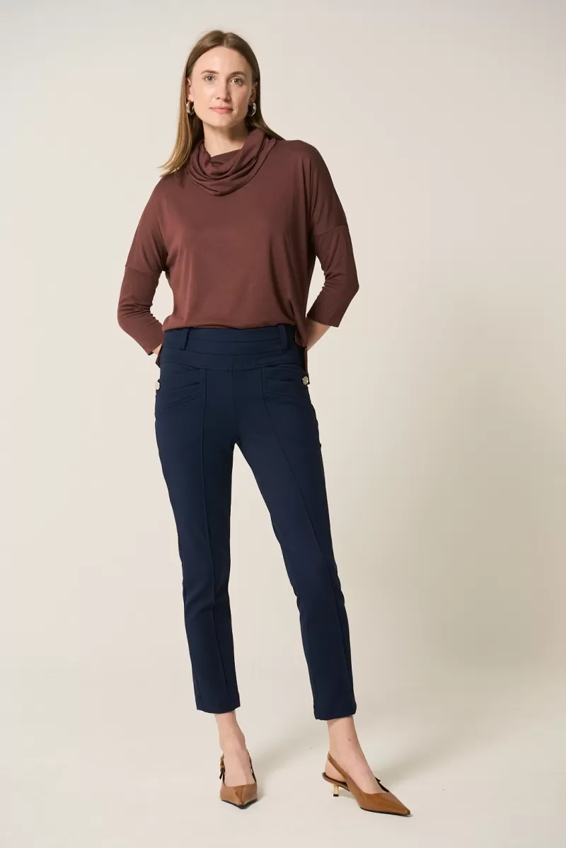 Hidrogênio - CALÇA PESCADOR C/ LAPELAS CAMILA MARINHO - 20286004