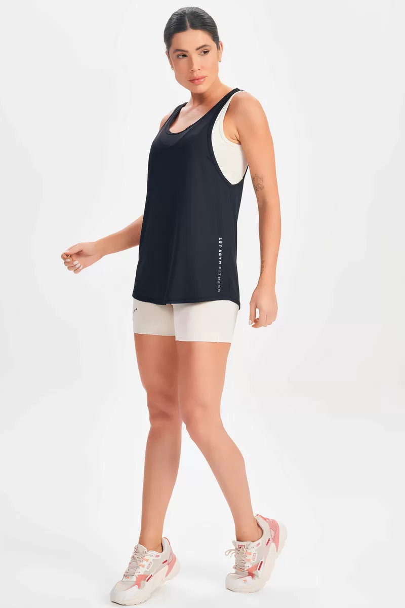 Lets Gym - Regata Exclusive Preto - 2578PT