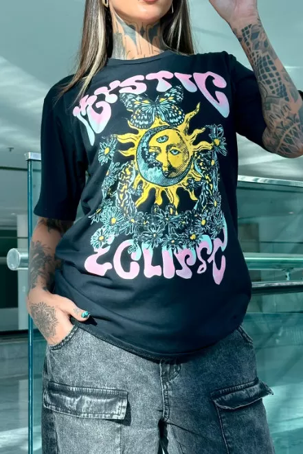 AS8 - T- Shirt Mystic Preta - PA00289