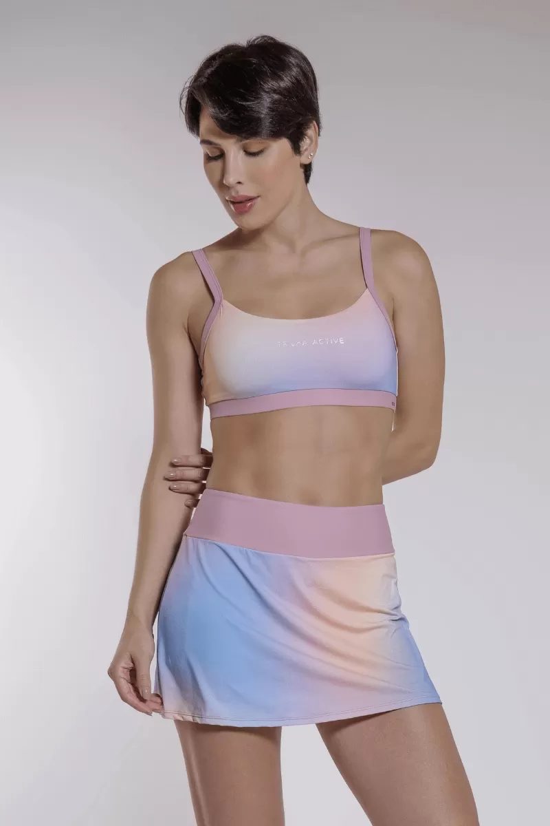 Trilha Verão - Shorts Saia Basic Viva Light - 171.G