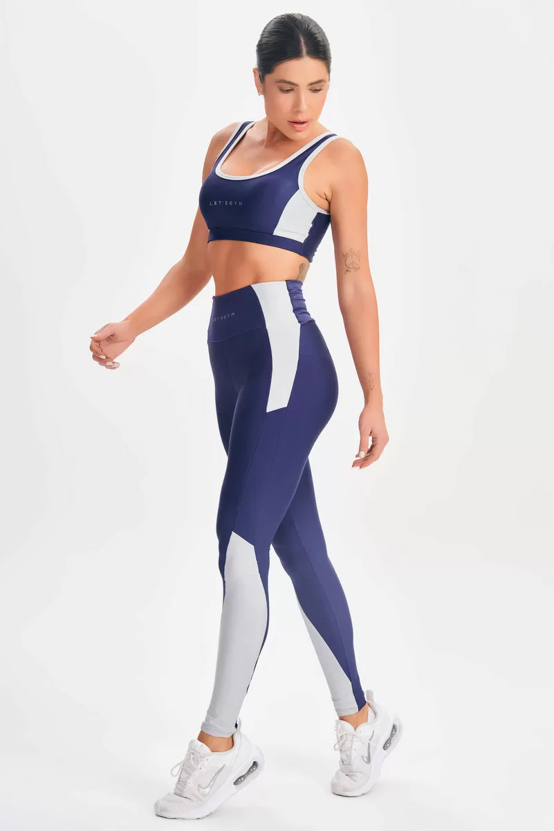 Lets Gym - Blue Happiness Top - 2688AZ