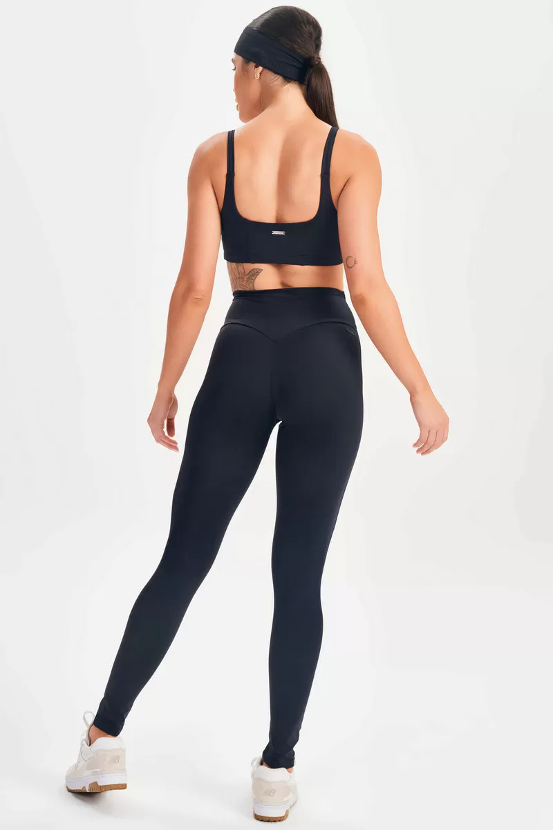 Lets Gym - Black Radiant Top - 2639PT