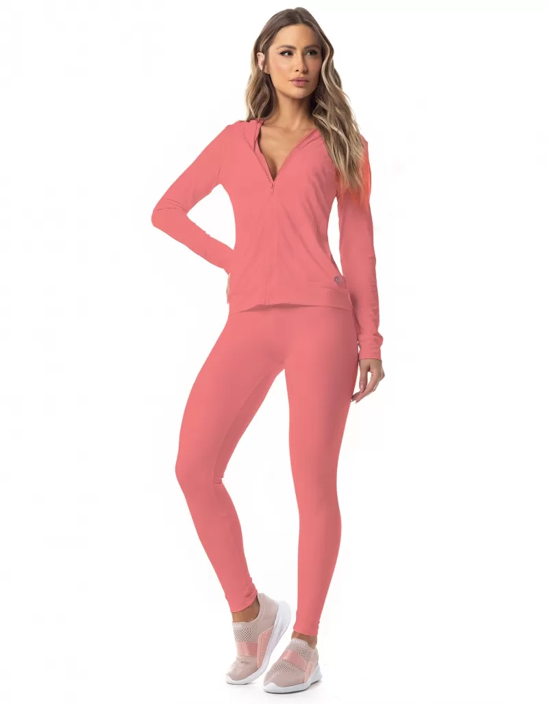 Vestem - Minimal Dry Fit Chic Orange Zig Zag Jacket - JAC88.ESS.C0247