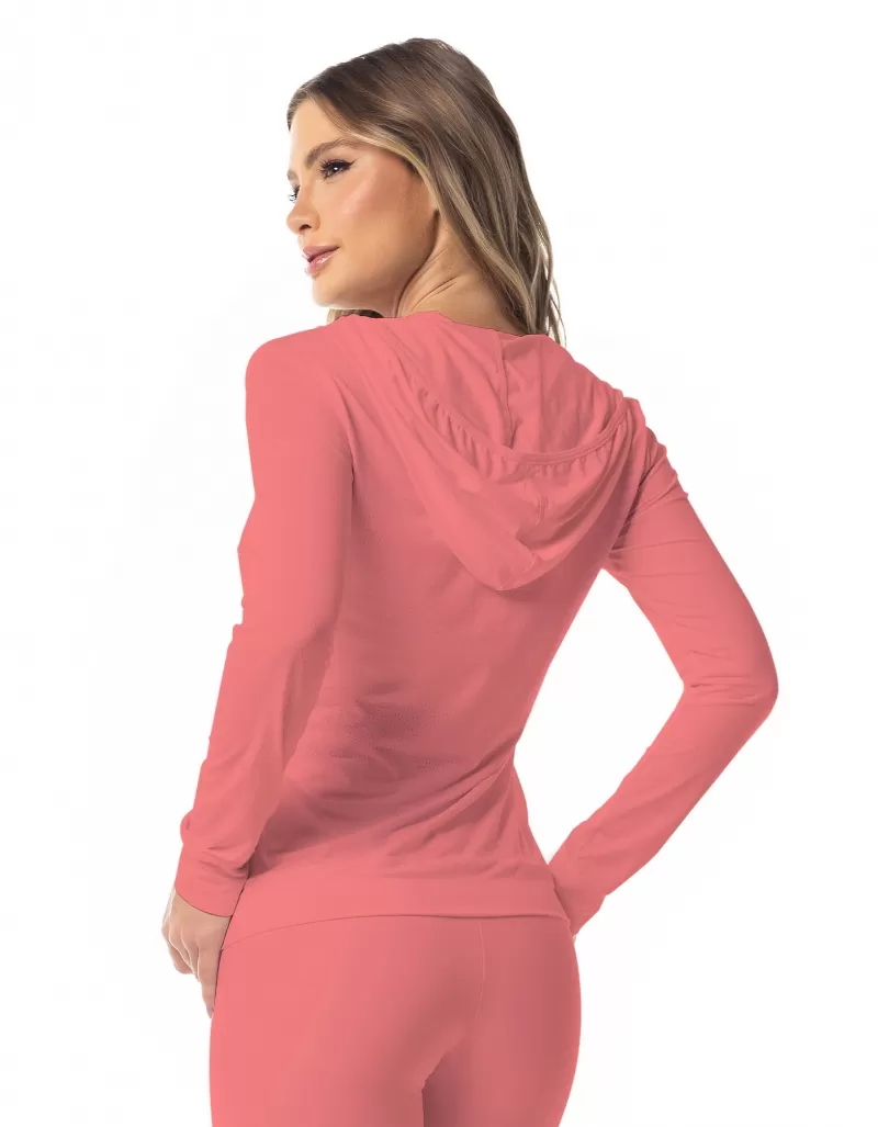 Vestem - Minimal Dry Fit Chic Orange Zig Zag Jacket - JAC88.ESS.C0247