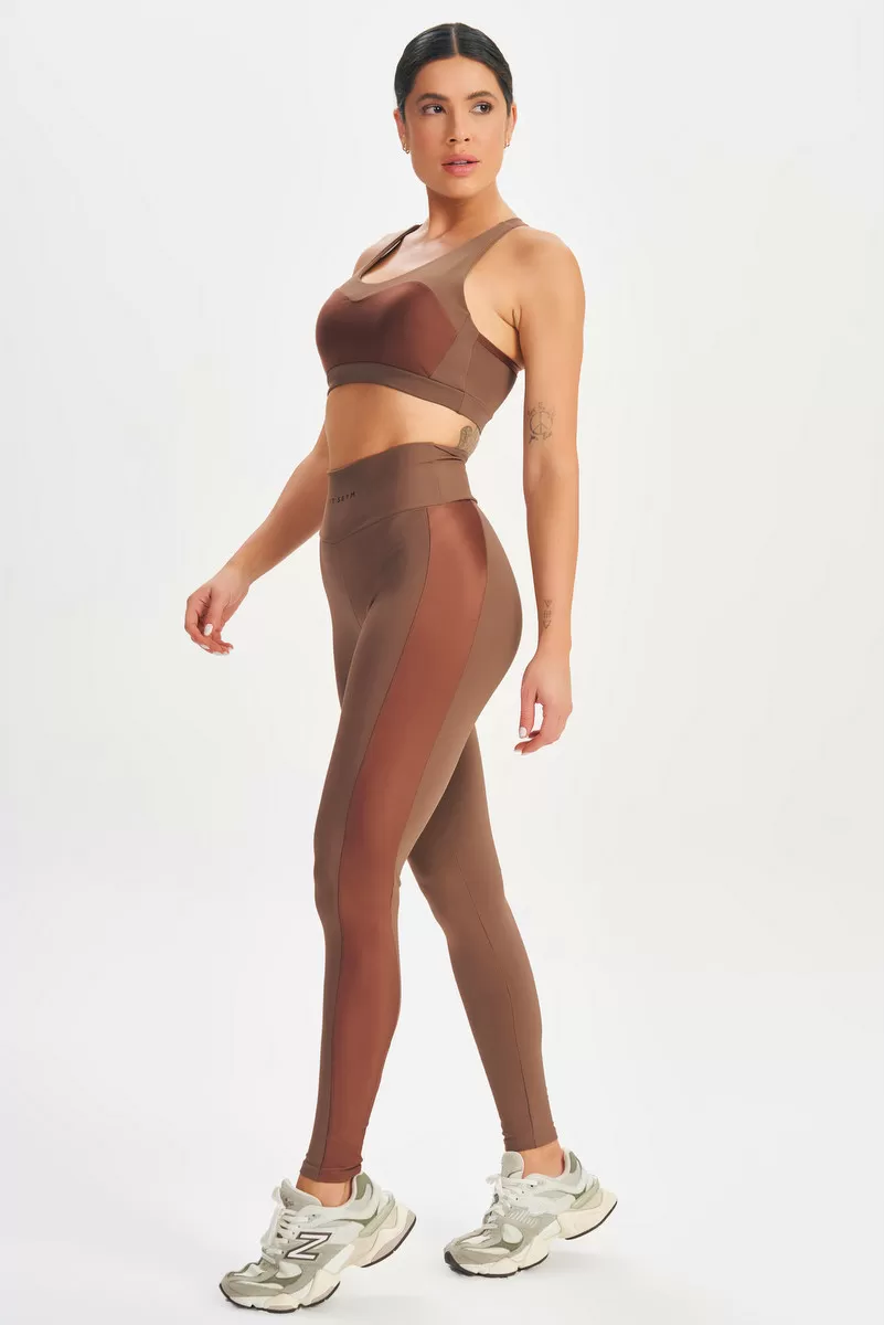 Lets Gym - Dark Brown Top - 2634MR