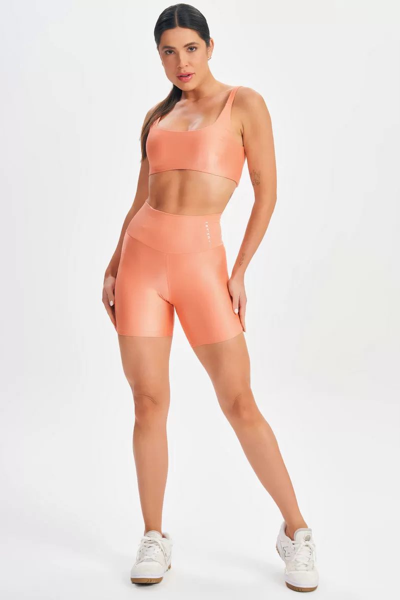 Lets Gym - Top Minimal Bold Coral - 2572CL