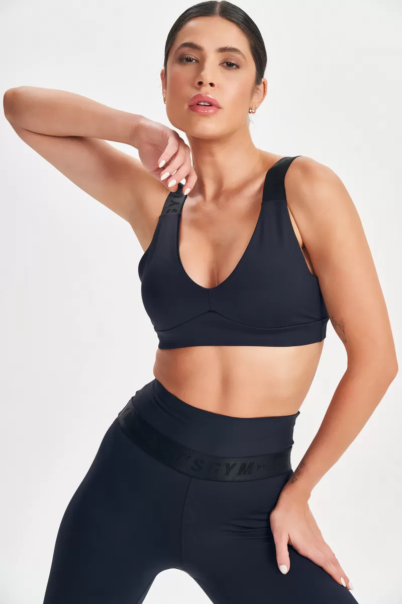 Lets Gym - Top Chaos Preto - 2618PT