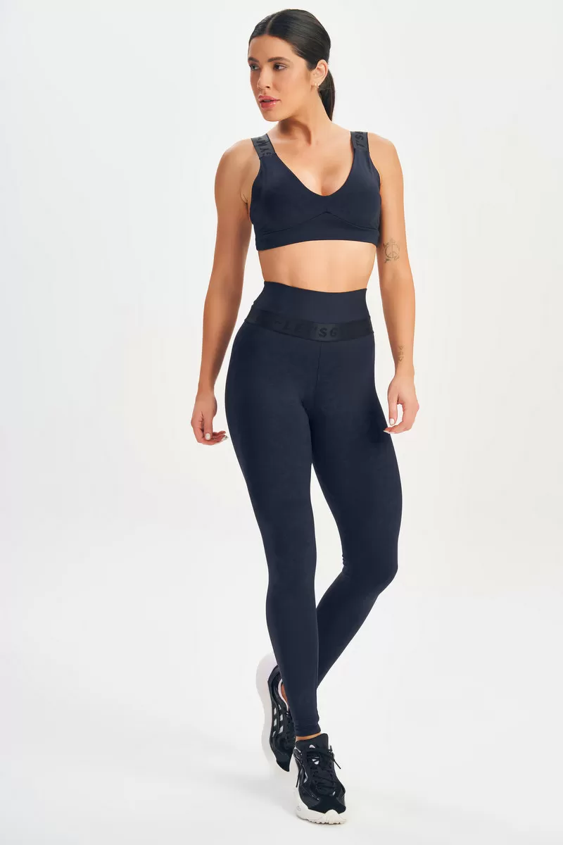 Lets Gym - Top Chaos Preto - 2618PT