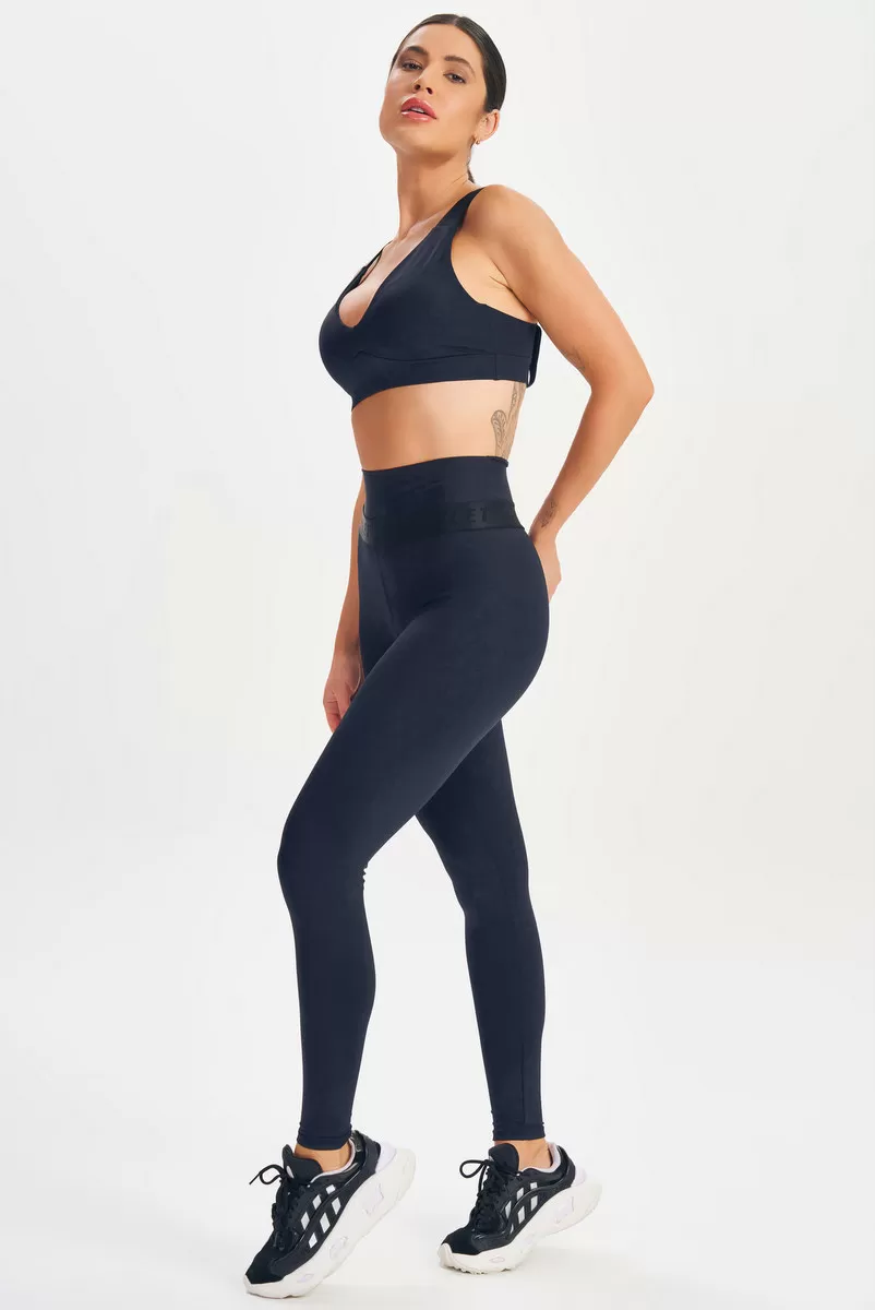 Lets Gym - Top Chaos Preto - 2618PT