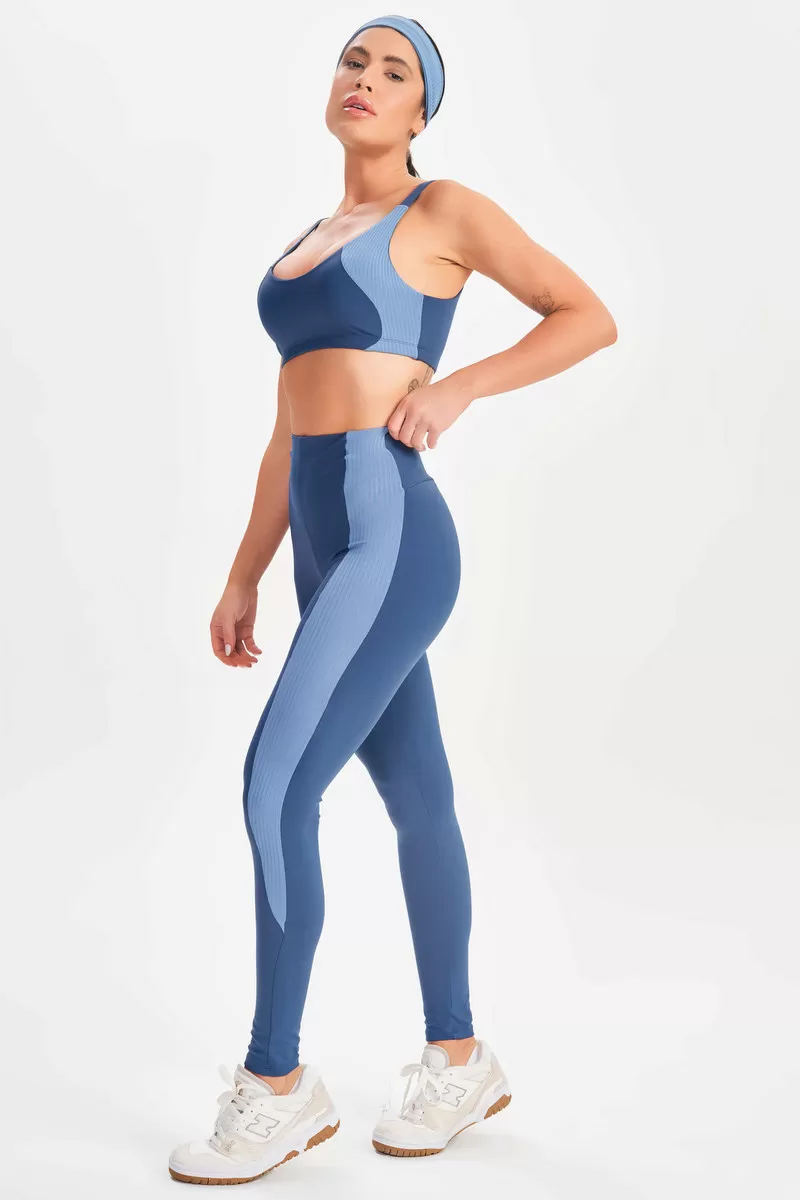 Lets Gym - Radiant Blue Top - 2639AZ