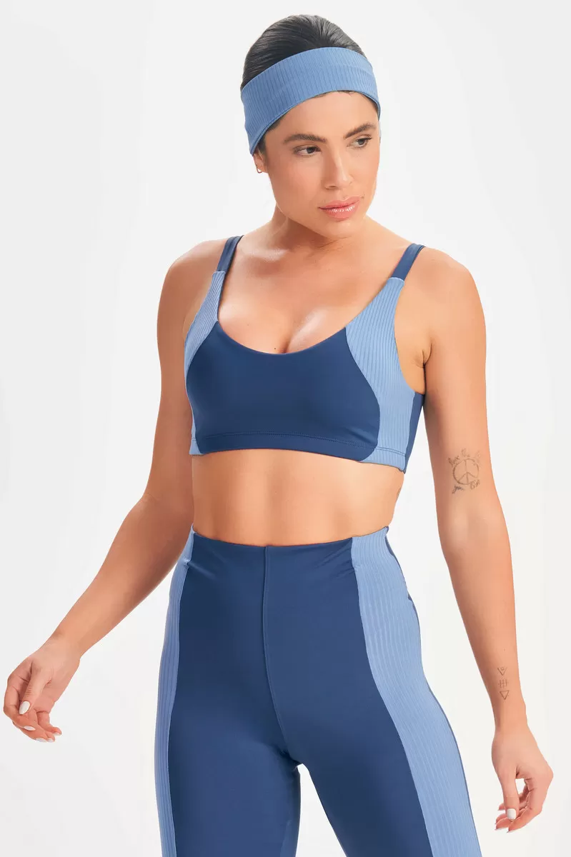 Lets Gym - Top Radiant Azul - 2639AZ