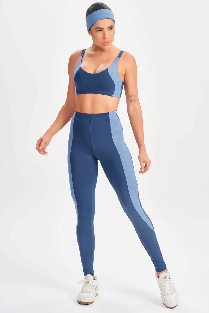 Lets Gym - Radiant Blue Top - 2639AZ