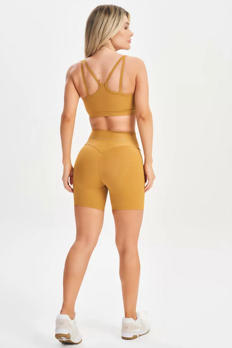 Lets Gym - Top Lets Basic Mustard - 2579MD