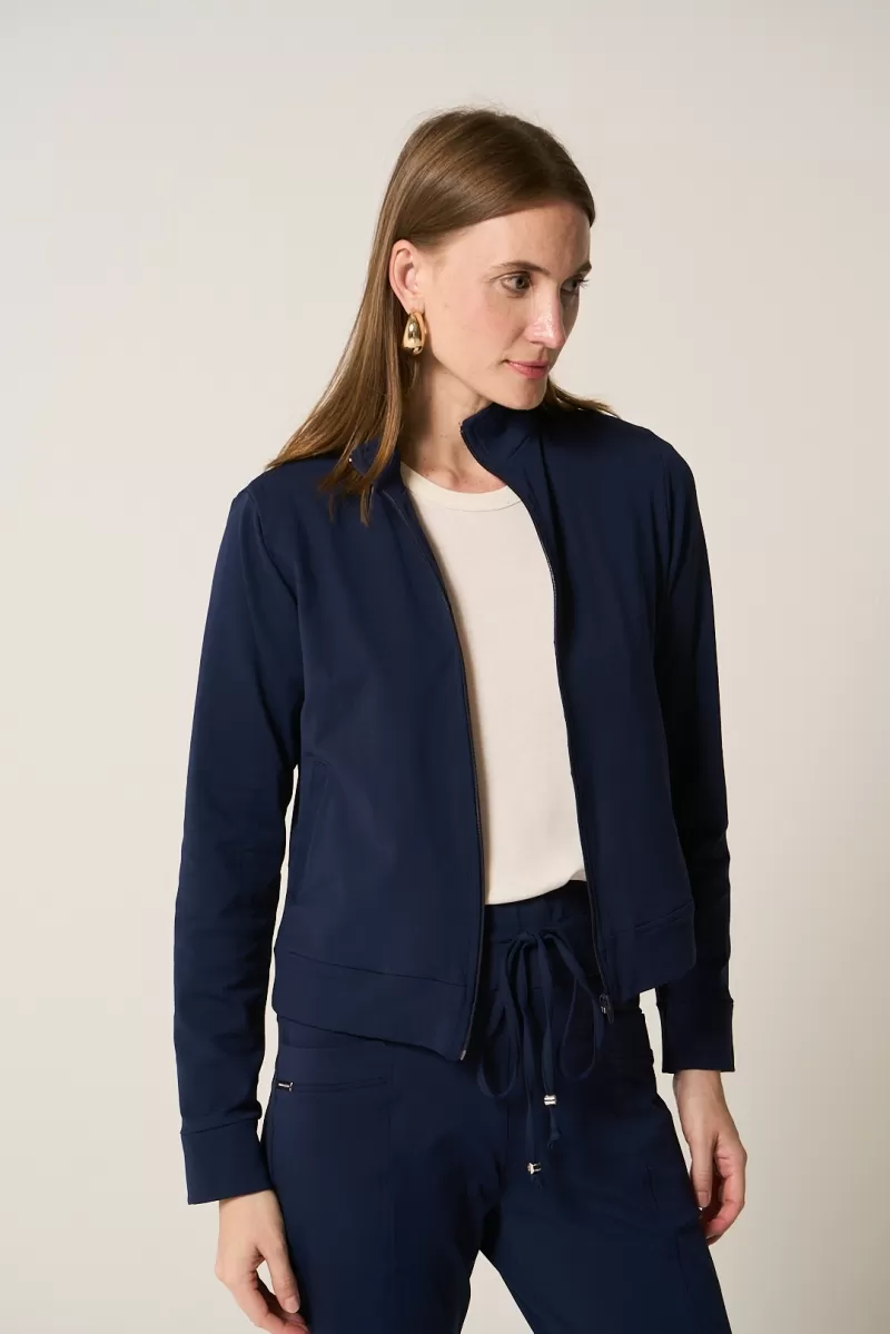 Hidrogênio - JAQUETA DE POLIAMIDA C/ ZÍPER ECLIPSE - 19945207