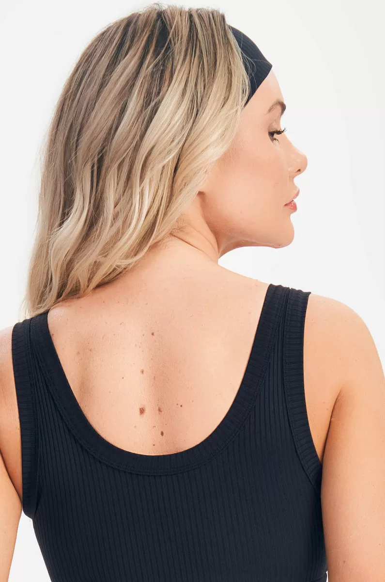 Lets Gym - Faixa de Cabelo Radiant Preto - 2679APT