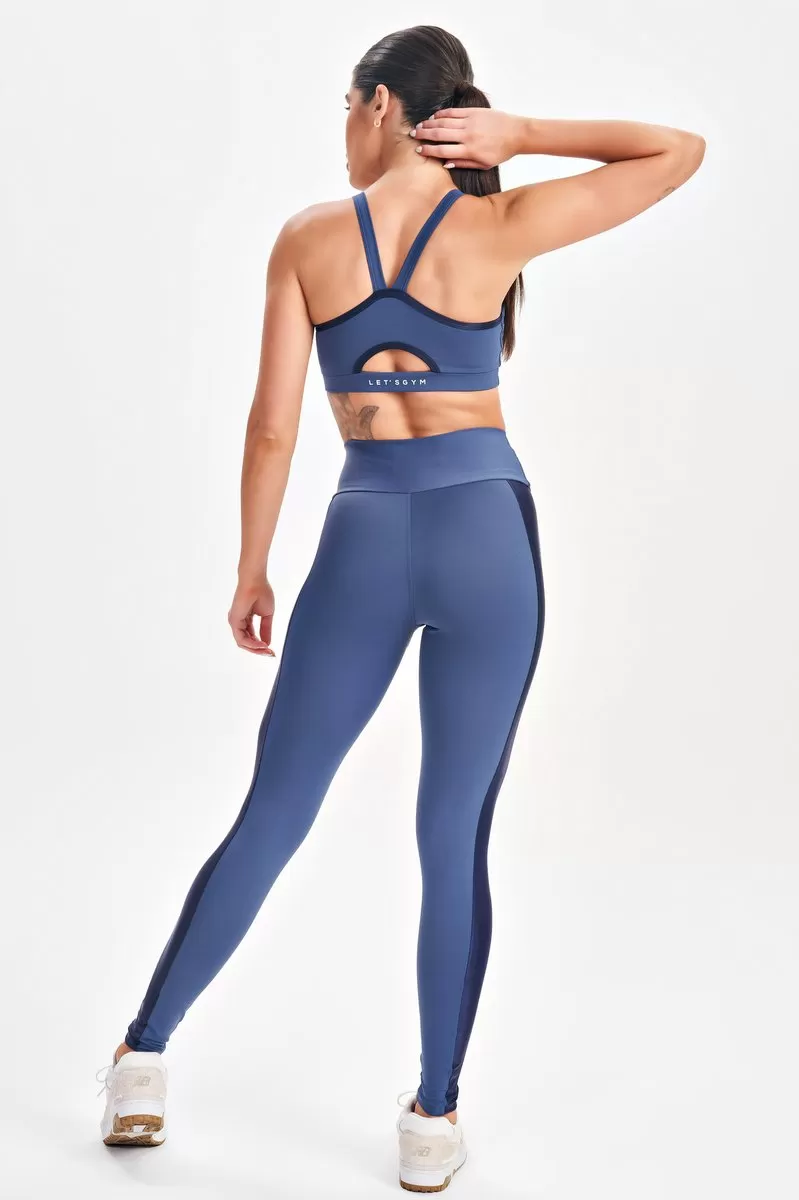 Lets Gym - Dark Blue Leggings - 2635AZ