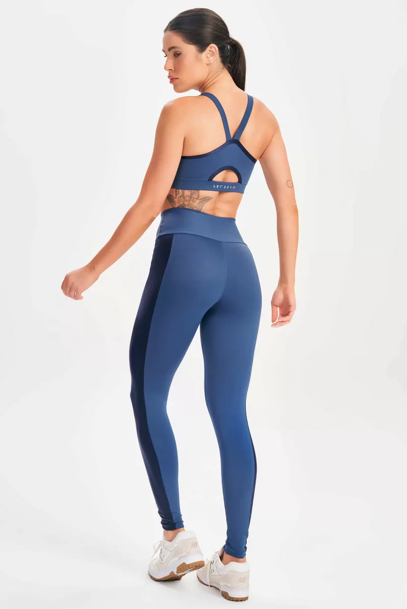 Lets Gym - Dark Blue Leggings - 2635AZ